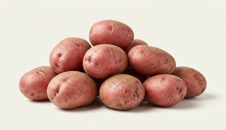 Desiree potatoes, Red skin